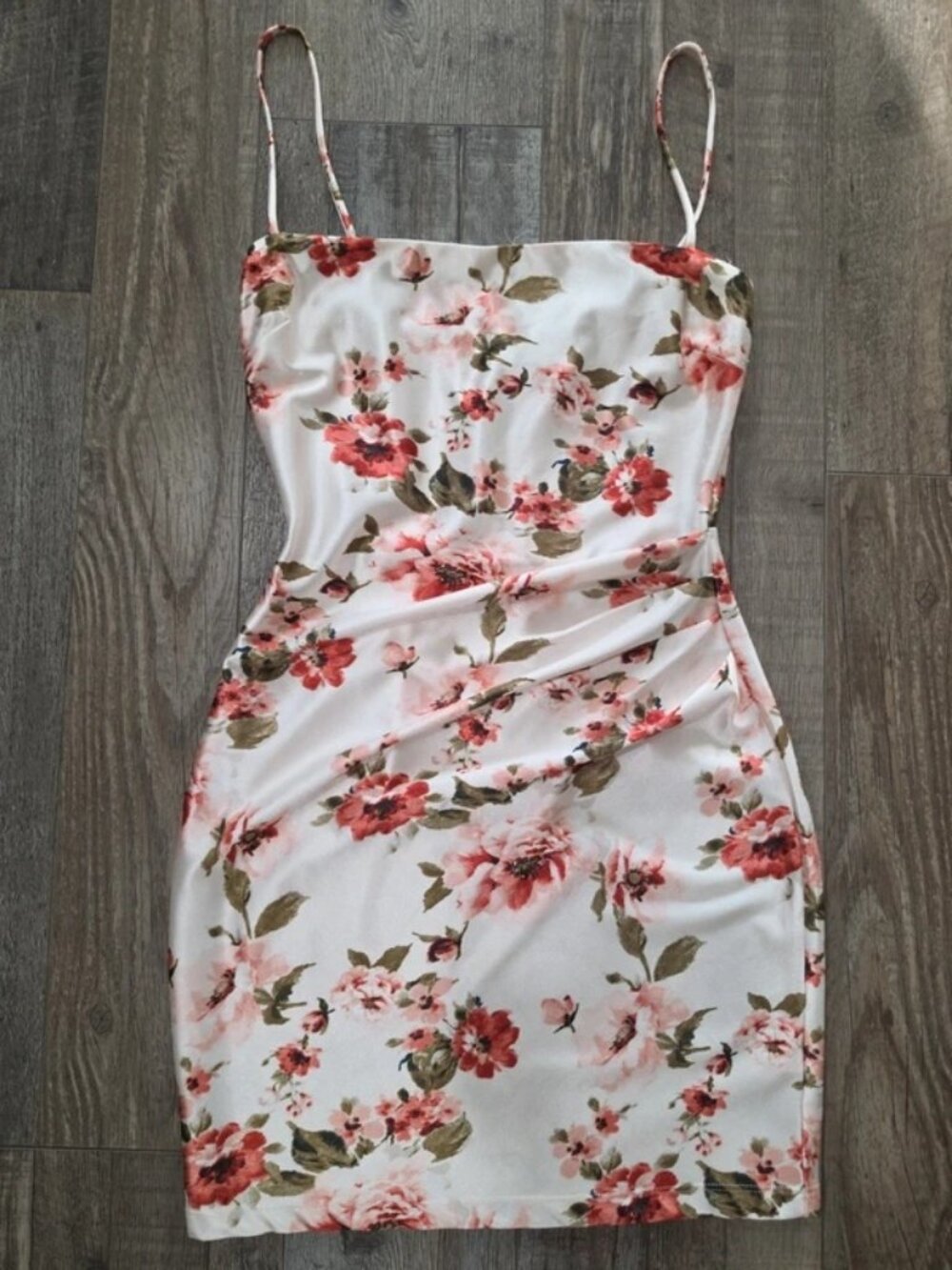 Windsor never worn XS rose floral cami mini dress summer date night